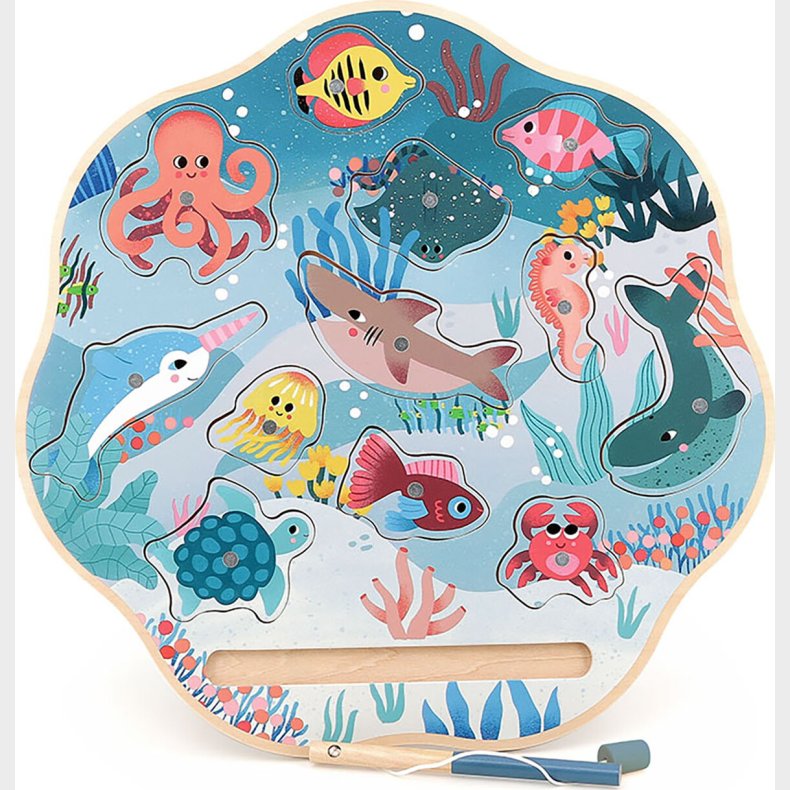 Vilac - Fiskespil - Havets Dyr