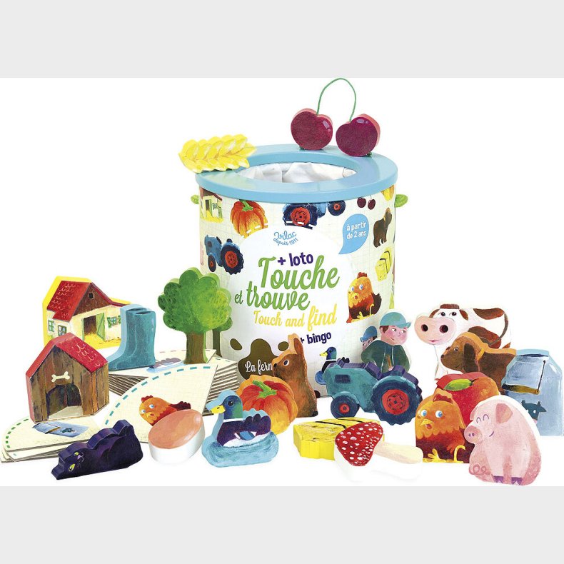 Vilac - Fl Og Find Spil - Bondegrden