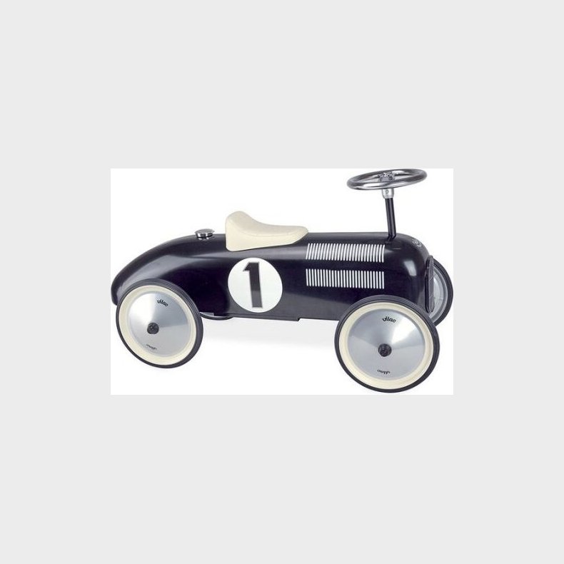 Vilac - G�bil I Metal Til B�rn - Retro - Gummihjul - Sort