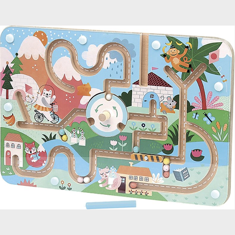 Vilac - Magnetisk Labyrint Med Pen - Michelle Carlslund