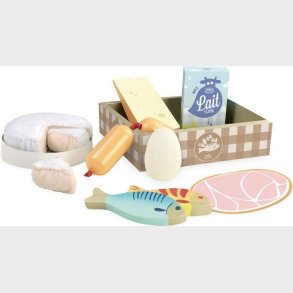 Vilac - Legemad - Fisk, Skinke Og Ost - 11 Dele