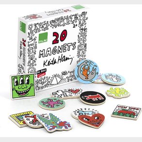 Vilac - Magneter - 20 Stk Af Keith Haring