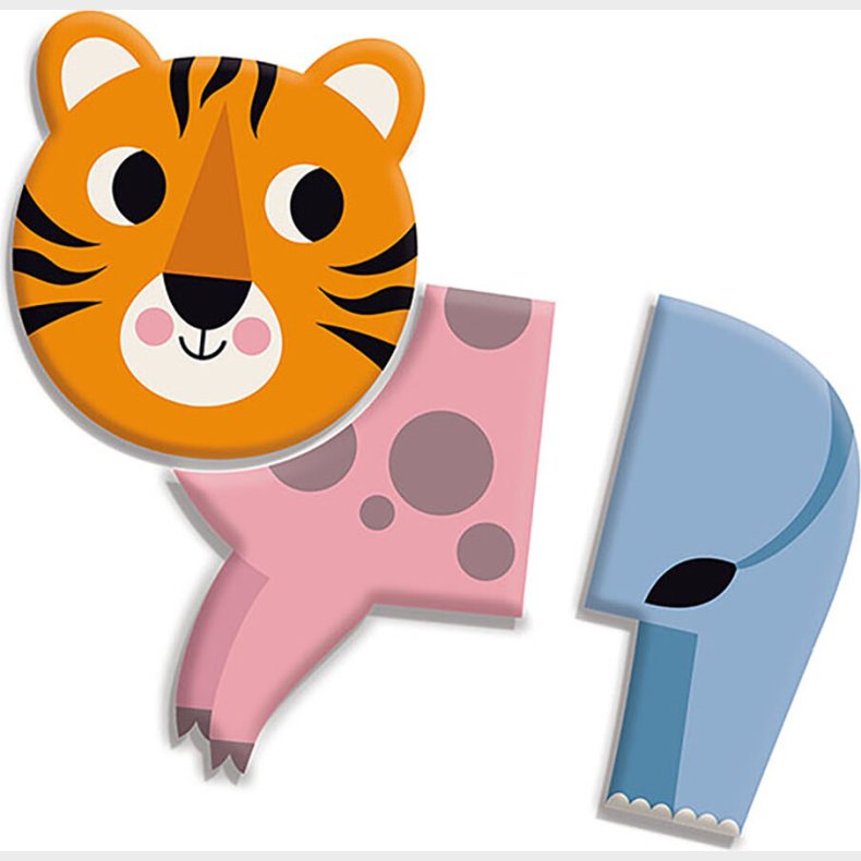 Vilac - Magneter 30 Stk - 10 Sjove Dyr