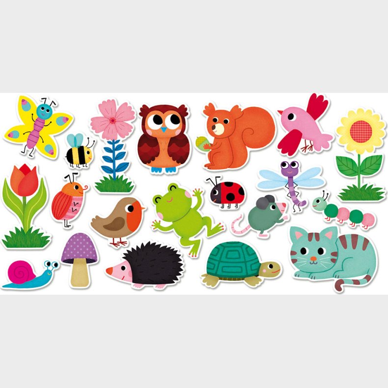 Vilac - Magneter Til B�rn - Havens Dyr - 20 Stk