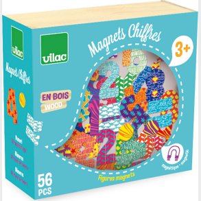 Vilac - Magneter - Tal Og Tegn - 56 Stk