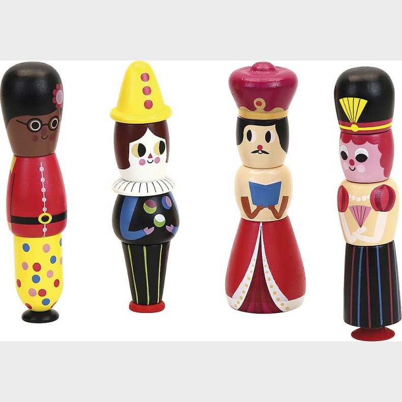 Vilac - Magnetisk Legest - Konger Og Dronninger