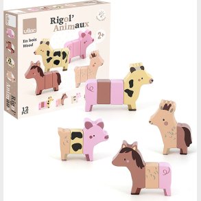 Vilac - Magnetiske Dyr - Bondegrdsdyr - 12 Dele