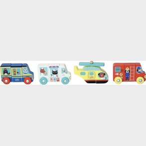 Vilac - Magnetiske Lastbiler