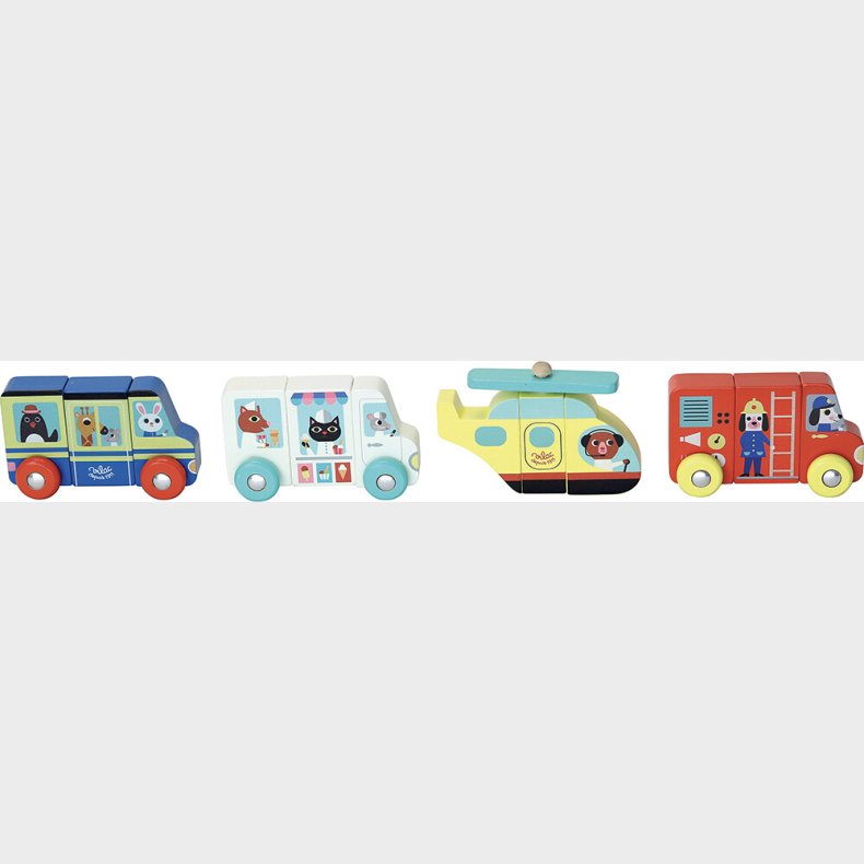 Vilac - Magnetiske Lastbiler