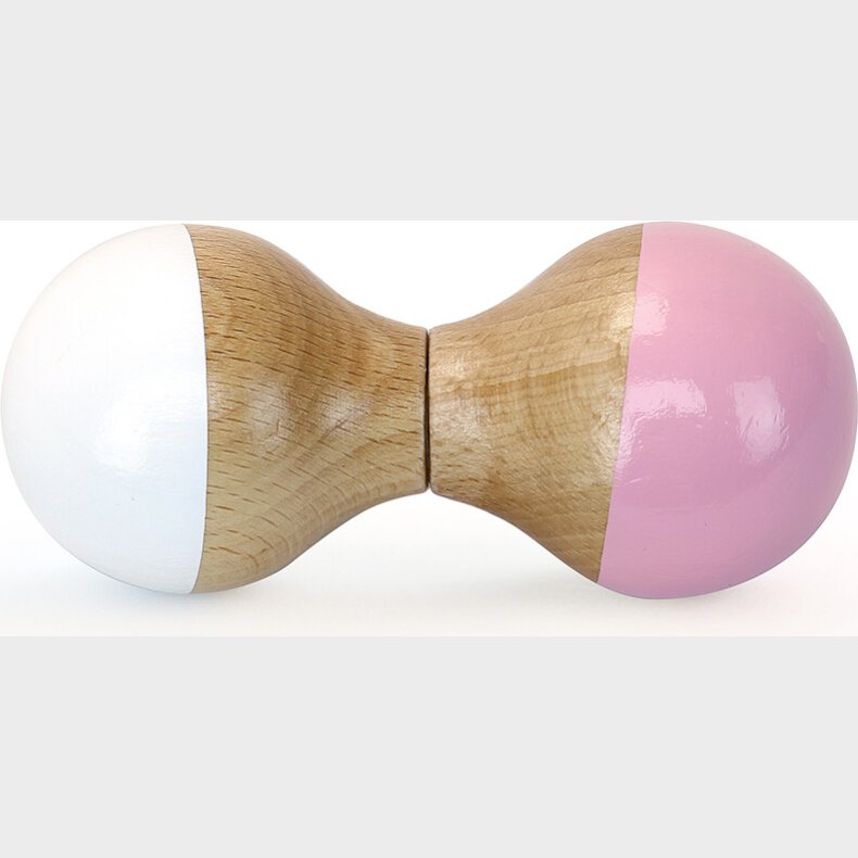 Vilac - Maracas - Hvid Og Lyserd