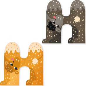 Vilac - Michelle Carlslund - Trbogstav H