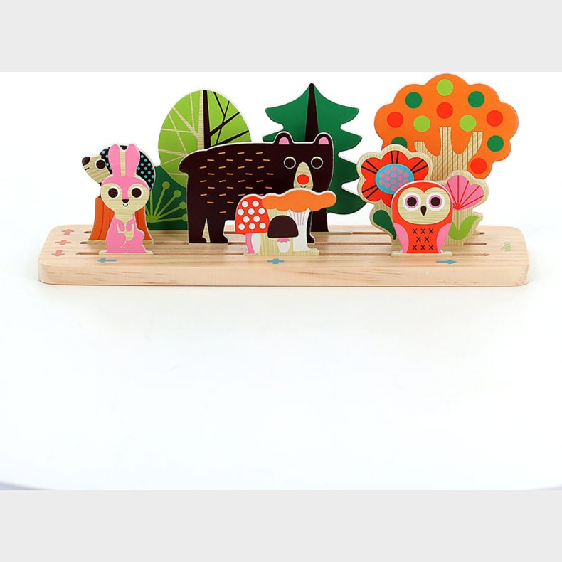 Vilac - Kombinationsspil I Tr- Skoven