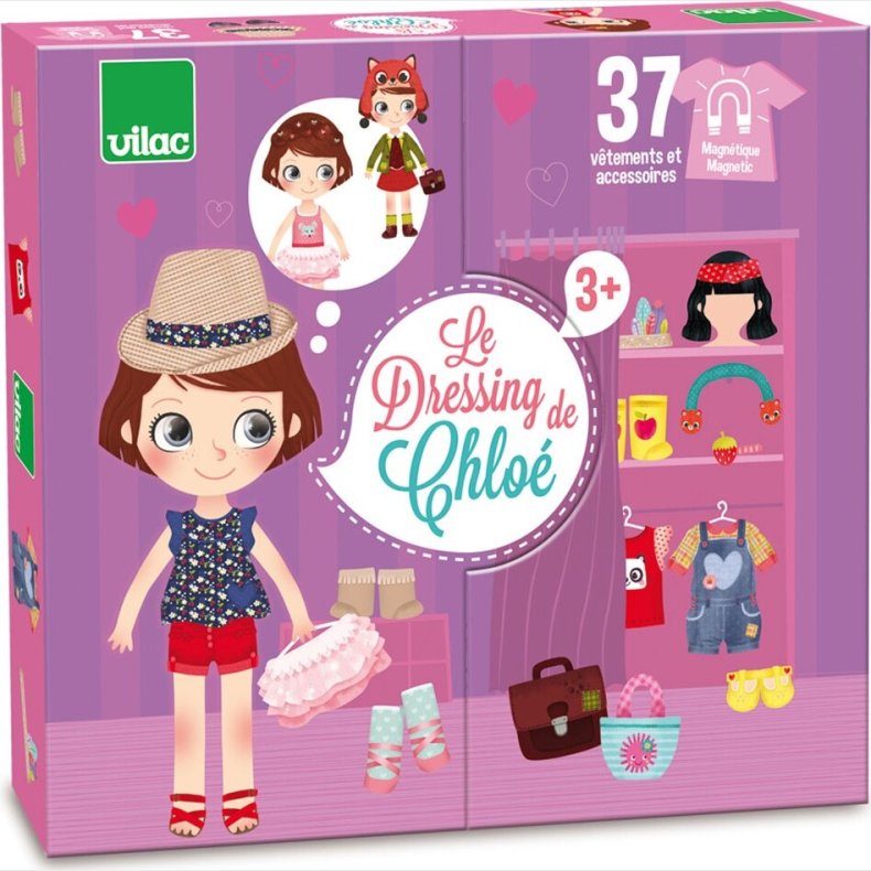 Vilac - Pkldningsdukke - Magnetisk