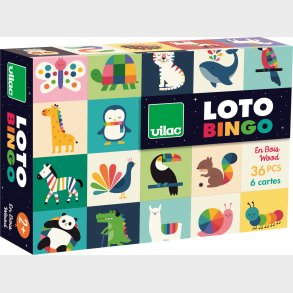 Vilac - Spil - Billedlotteri - Dyr Af Andy Westface