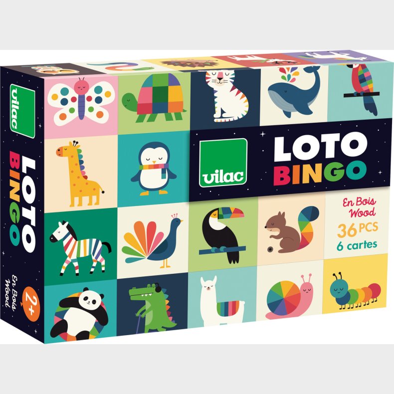 Vilac - Spil - Billedlotteri - Dyr Af Andy Westface