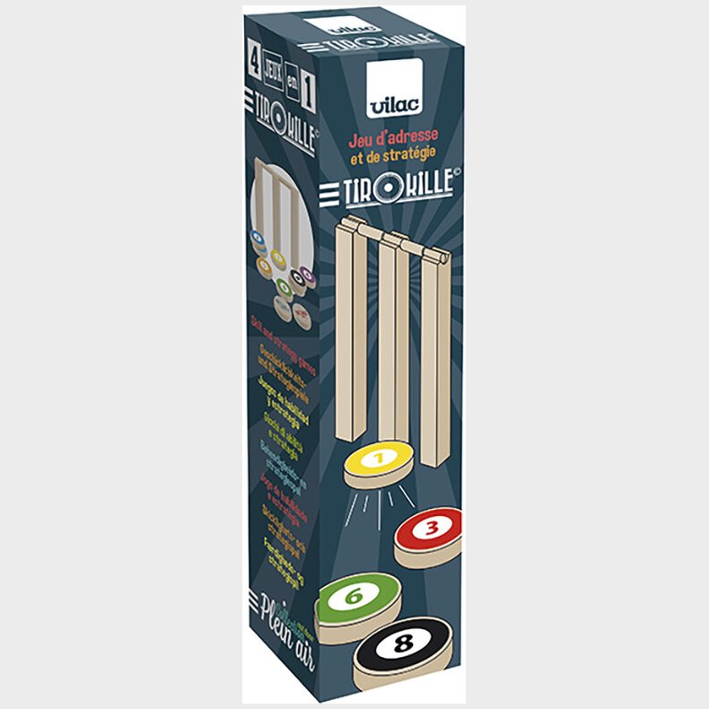 Vilac - Spil - Tirokille 4i1