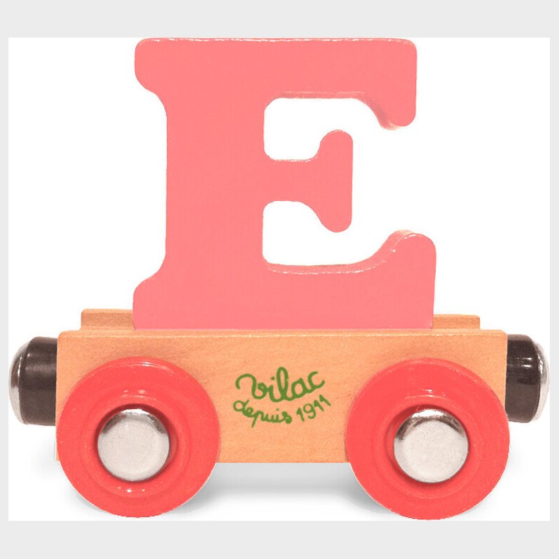 Navnetog I Tr� - Bogstav E - Koral - Vilac