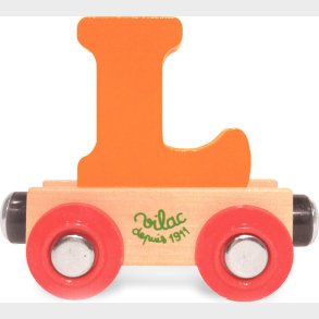 Navnetog I Tr� - Bogstav L - Orange - Vilac