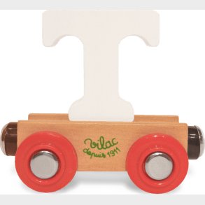 Navnetog I Tr� - Bogstav T - Hvid - Vilac