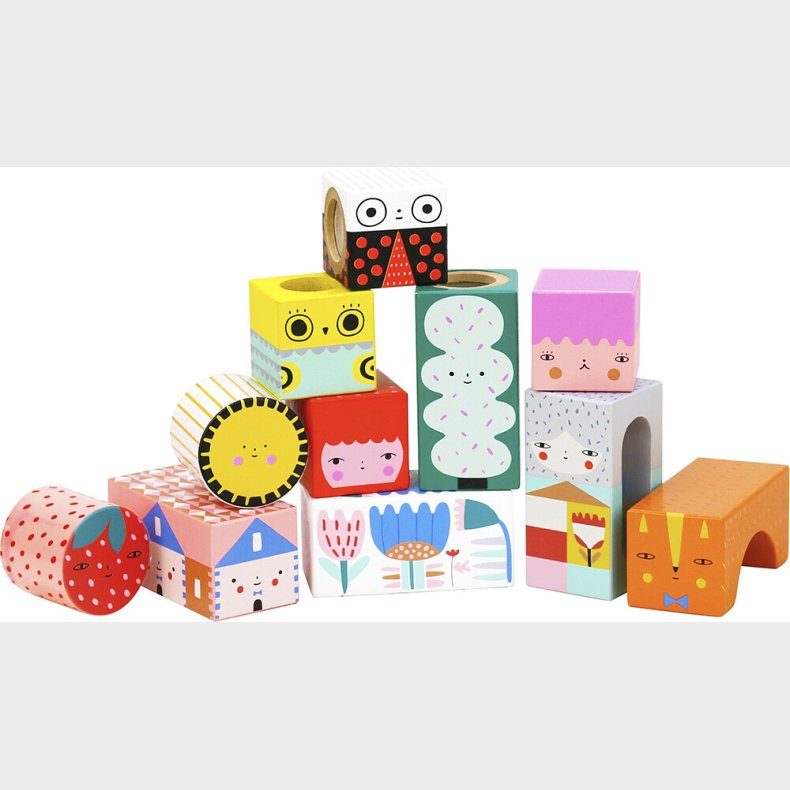 Vilac - Tr�klodser Med Lyd - Suzy Ultman - 11 Klodser