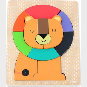 Vilac - Tr�puslespil Til B�rn - L�ve - Andy Westface - 17 Brikker