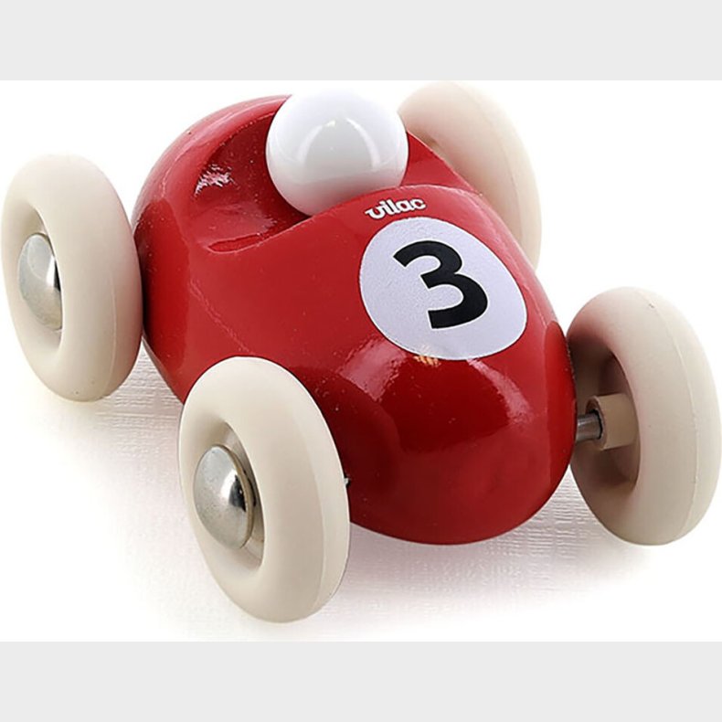 Vilac - Vintage Mini Racerbil Nr 3 - Rd