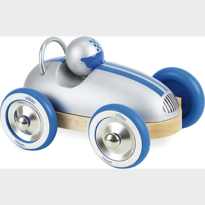 Vilac - Vintage Racerbil - Slvfarvet