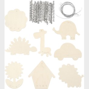 Vindspil - Str. 9-14 Cm - Tykkelse 2 Mm - 24 Stk.