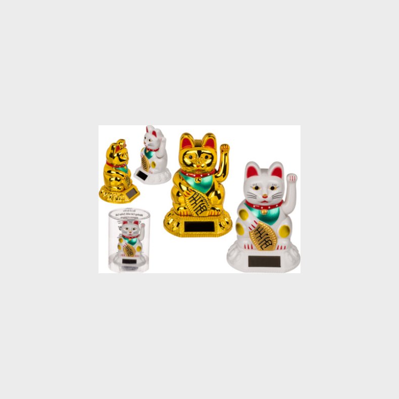 Vinkende Kat Med Solceller - Out Of The Blue