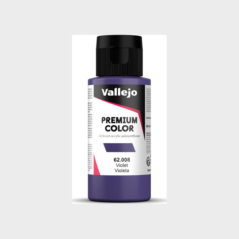 Vallejo - Premium Airbrush Maling - Violet 60 Ml