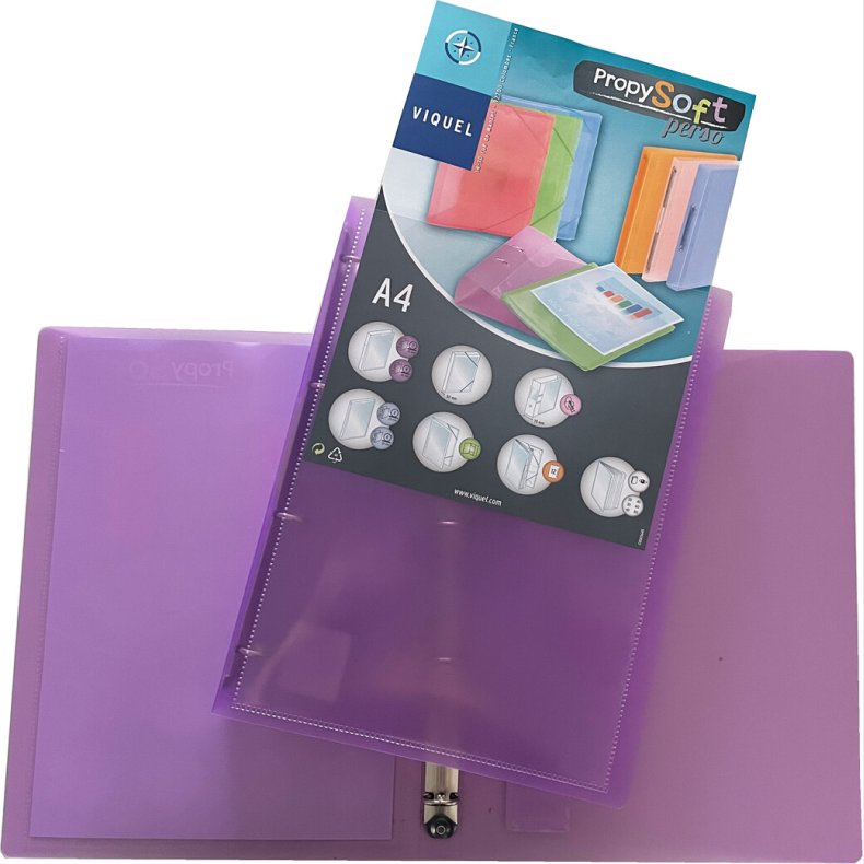 Viquel Ringbind A4 4r 15 Mm - Lilla