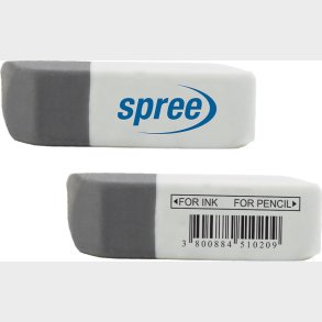 Viskelder Combi Blk / Blyant 36 Stk - Spree