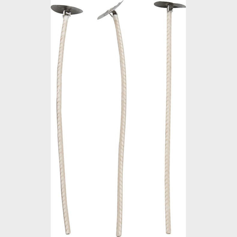 Vokset V�ge - L 10 Cm - Tykkelse 2 Mm - 50 Stk.