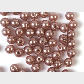 Voksperler Til Smykker - Brun - 3 Mm - 500 G