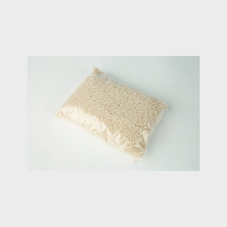 Voksperler Til Smykker - Hvid - 3 Mm - 500 G