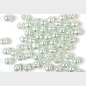 Voksperler Til Smykker - Lysegrn - 3 Mm - 500 G