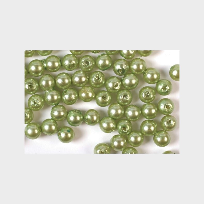Voksperler Til Smykker - Lime - 3 Mm - 500 G
