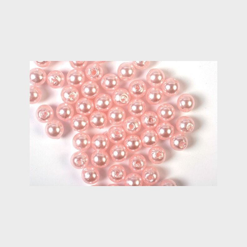 Voksperler Til Smykker - Lyserd - 3 Mm - 500 G