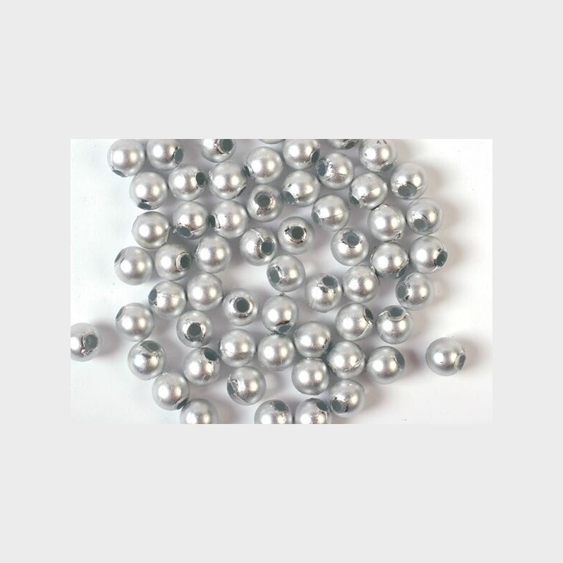 Voksperler Til Smykker - Mat Slv - 3 Mm - 500 G