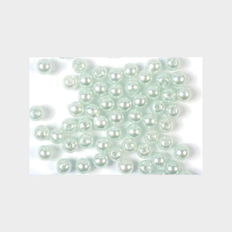 Voksperler - Lysegrn - 4 Mm - 500 G