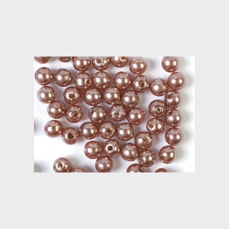 Voksperler - Brun - 5 Mm - 500 G