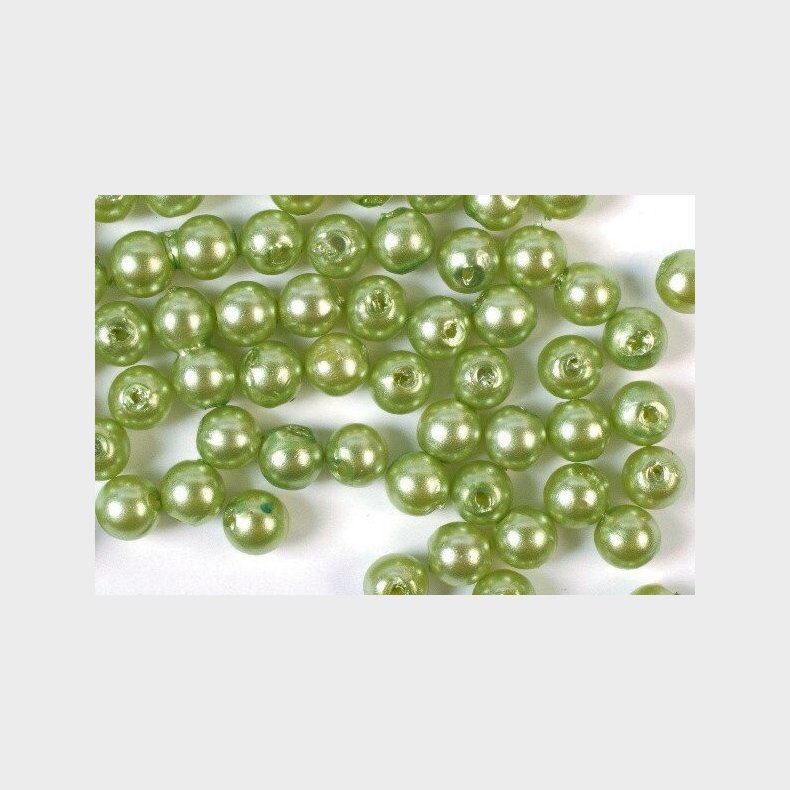 Voksperler - Lime - 8 Mm - 500 G