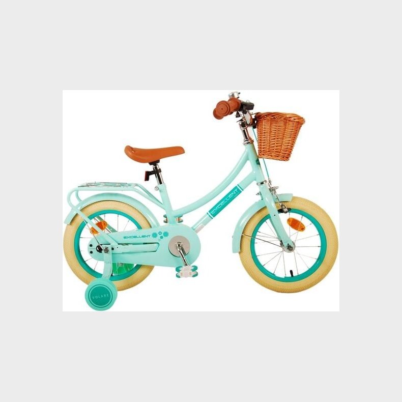 Volare - Brnecykel 14 - Excellent Grn M/ Kurv