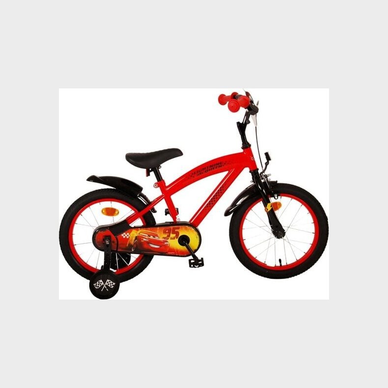 Volare - Brnecykel Med Stttehjul - 16" Tommer - Biler - Rd