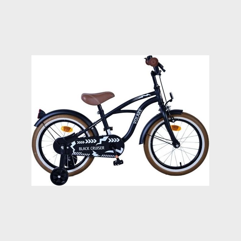 Volare - B�rnecykel 16 - Cruiser Sort