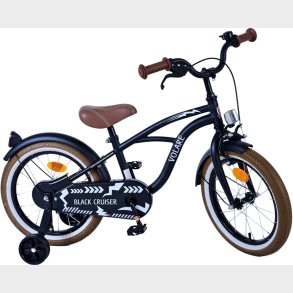 Volare - B�rnecykel - 16'' - Cruiser - Sort Brun