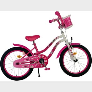 Volare - Brnecykel - Lovely Pink Og Hvid - 18 Tommer