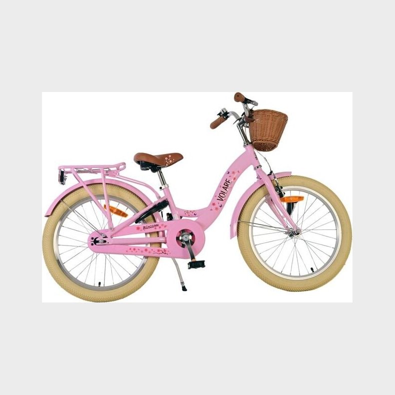 Volare - B�rnecykel Med St�ttehjul - 20" Tommer - Blossom - Pink