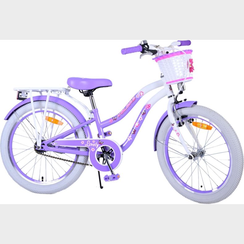 Volare - Lovely B�rnecykel - 20" Tommer - Lilla
