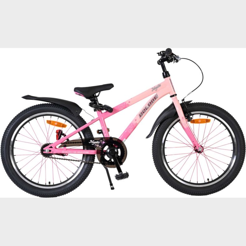 Volare - Mystic 20" B�rnecykel - Fodbremse Og H�ndbremse - Pink